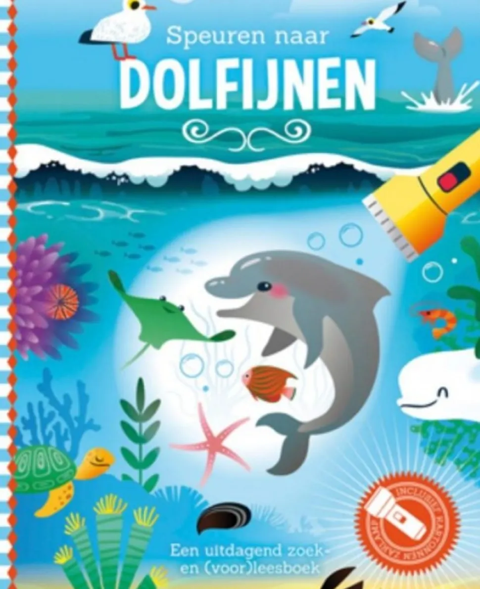 Zaklampboek Speuren naar dolfijnen