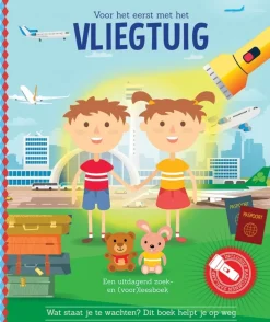 Zaklampboek Voor het eerst met het vliegtuig